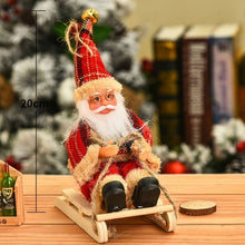 将图片加载到图库查看器，Santa Claus Doll Large 30*20cm 2020 Christmas Tree Ornament New Year Home Decoration Natal Kids Gift Merry Christmas Decorations
