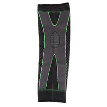 将图片加载到图库查看器，1PCS Mumian S33 Classic Black And Green Knitted Thermal Lengthen Sports Kneecaps
