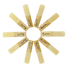 将图片加载到图库查看器，10pcs LADE E-Flat Alto Saxophone Reed with Transparent Case Strength 2.5
