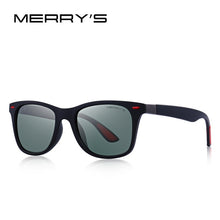 将图片加载到图库查看器，Men Women Classic Retro Rivet Polarized Sunglasses Lighter Design Square Frame 100% UV Protection
