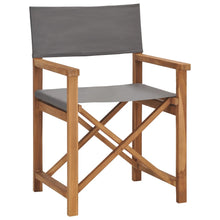 将图片加载到图库查看器，Solid Teak Wood Director&#39;s Chair Folding Garden Camp Seat Multi Colors
