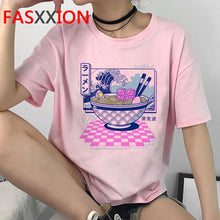 将图片加载到图库查看器，Vaporwave Harajuku Aesthetic T Shirt Women Ullzang Funny Printed T-shirt Grunge 90s Tshirt Fashion Hip Hop Top Tees Female
