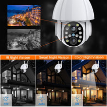 将图片加载到图库查看器，1080P PTZ Dual-Lens Wifi Camera Outdoor Auto Tracking Cloud Home Security IP Camera 2MP Zoom Speed Dome CCTV Camera Surveillance
