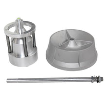 将图片加载到图库查看器，Portable Hubs Wheel Balancer W/ Bubble Level Heavy Duty Rim Tire Cars Truck Silver
