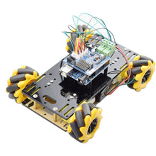将图片加载到图库查看器，New Style Mini Arduino RC Mecanum Wheel Omni Robot Car Chassis Kit with TT Motor for Raspberry Pi Mixly Scratch Program STEM Toy
