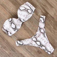 将图片加载到图库查看器，RXRXCOCO Bikini Women Sexy Push Up Swimsuit 2019 Bandeau Beach Wear Brazilian Bikini Set Swimwear Bathing Suit Swimming Suits
