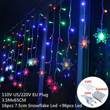 将图片加载到图库查看器，Sarah Curtain Light Christmas Decorations for Home Christmas Ornaments Christmas Tree Decorations Christmas Gift New Year 2020 navidad
