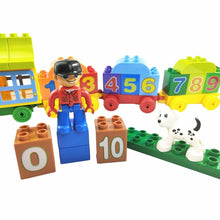 将图片加载到图库查看器，lego articles Numbers Train Building Blocks Bricks Educational Baby City Toys Compatible With LegoINGly Duplo
