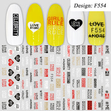 将图片加载到图库查看器，Nail Stickers ins Wind F Series Nail Stickers

