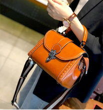 将图片加载到图库查看器，Genuine Cow Leather Women&#39;s Bags Shoulder Bag Fashion Casual  Lady Bag 2021 New Portable Messenger Purses Crossbody Luxury Brand
