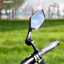 将图片加载到图库查看器，test EasyDo Bicycle Rear View Mirror Bike Cycling Wide Range Back Sight Reflector Adjustable Left Right Mirrors
