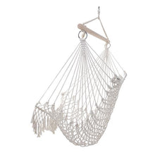 将图片加载到图库查看器，Hammock Fashion Cotton Rope Sling With Tassel Beige
