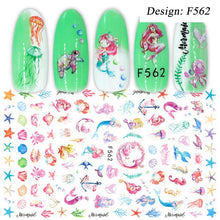 将图片加载到图库查看器，Nail Stickers ins Wind F Series Nail Stickers
