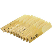 将图片加载到图库查看器，10pcs LADE E-Flat Alto Saxophone Reed with Transparent Case Strength 2.5
