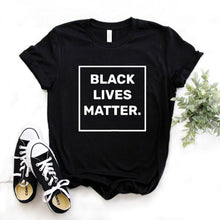 将图片加载到图库查看器，Black Lives Matter square Women Tshirts Cotton Casual Funny t Shirt For Lady  Top Tee Hipster 6 Color Drop Ship NA-464
