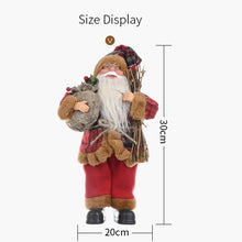 将图片加载到图库查看器，Santa Claus Doll Large 30*20cm 2020 Christmas Tree Ornament New Year Home Decoration Natal Kids Gift Merry Christmas Decorations
