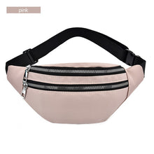 将图片加载到图库查看器，AIREEBAY 2020 New Fanny Pack For Women Waterproof  Waist Bags Ladies Fashion Bum Bag Travel Crossbody Chest Bags Unisex Hip Bag
