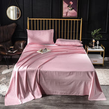 将图片加载到图库查看器，600TC Egyptian Cotton Luxury Solid Color Bed Sheet Bedsheet Flat Sheet Linens Bedding Sheets Pillowcase Soft Warm Home Textile#s
