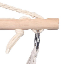将图片加载到图库查看器，Hammock Fashion Cotton Rope Sling With Tassel Beige
