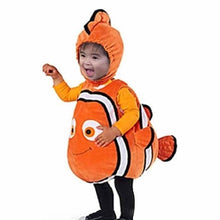 将图片加载到图库查看器，Deluxe Nemo Cosplay Costume Dress Up Fish Clownfish From Pixar Animated Film Finding Nemo Halloween Christmas Costume
