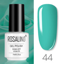 将图片加载到图库查看器，ROSALIND Gel Polish Set Manicure for Nails Semi Permanent Vernis top coat UV LED Gel Varnish Soak Off Nail Art Gel Nail Polish
