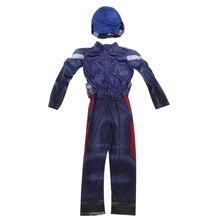 将图片加载到图库查看器，Boys Captain America Movie 2 Classic Muscle Halloween Cosplay Costume
