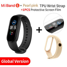 将图片加载到图库查看器，In Stock Xiaomi Mi Band 5 Smart Bracelet 1.1&quot; AMOLED Colorful Screen Heart Rate Fitness Tracker Bluetooth 5.0 Waterproof Miband5
