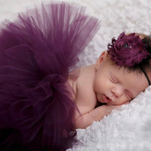 将图片加载到图库查看器，Newborn Photography Props Baby Photo Props Tulle Tutu Skirt Bowknot Photography for 0-6 Months Baby Girl Newborn Fotografia
