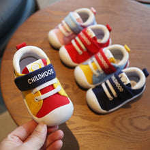 将图片加载到图库查看器，Spring Infant Toddler Shoes Girls Boys Casual Canvas Shoes Soft Bottom Comfortable Non-slip Kid Baby First Walkers Shoes
