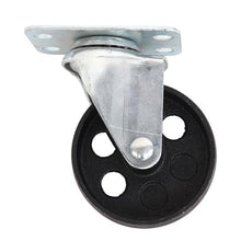 将图片加载到图库查看器，2-Piece 3.5&quot; Auto Car Wheels Dolly Set Black
