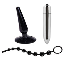 将图片加载到图库查看器，Vaginal G-spot Dildo Vibrator Jelly Anal Plug Sex Toys Butt Plug Anal Beads Vibrator Poweful Suction cup Anal sex Toys
