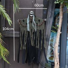 将图片加载到图库查看器，2M Big Devil Horror Halloween Hanging Ghosts Skull Skeleton Halloween Decorations Haunted House Bar Club Halloween Scary Ghosts
