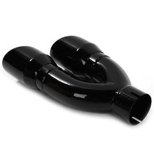 将图片加载到图库查看器，Black Powder Coated Stainless Steel Exhaust Tip
