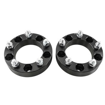 2pcs Professional Hub Centric Wheel Adapters for Dodge Ram 1500 2002-2011 Dakota 2004-2010 Durango 2005-2009 Black