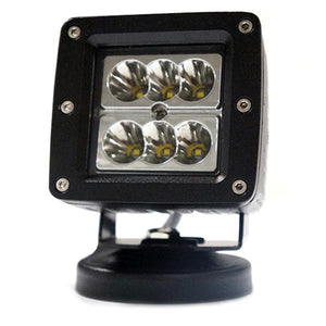 3 Inch 24W Flood LED Work Light Fog Lamp Offroad Driving SUV UTE Black