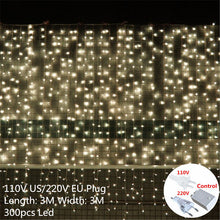 将图片加载到图库查看器，Sarah Curtain Light Christmas Decorations for Home Christmas Ornaments Christmas Tree Decorations Christmas Gift New Year 2020 navidad
