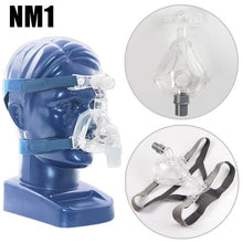 将图片加载到图库查看器，Sarah Full Face Mask CPAP Auto CPAP BiPAP Mask With Free Headgear White S M L for Sleep Apnea OSAHS OSAS Snoring People
