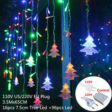 将图片加载到图库查看器，Sarah Curtain Light Christmas Decorations for Home Christmas Ornaments Christmas Tree Decorations Christmas Gift New Year 2020 navidad
