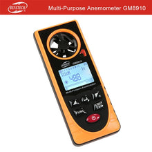 将图片加载到图库查看器，GM8903 wind speed meter long proble hot wire anemometer with 350 groups data logging and PC software
