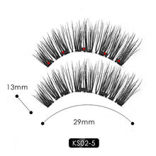 将图片加载到图库查看器，Magnetic Liquid Eyeliner &amp; Magnetic False Eyelashes &amp; Tweezer Set Waterproof Long Lasting Eyeliner False Eyelashes
