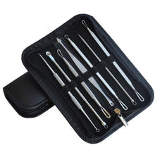 将图片加载到图库查看器，7pcs/lot Pimple Blemish Comedone Acne Needle Extractor Remover Tools Set
