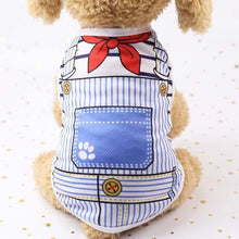 将图片加载到图库查看器，Cartoon Dog Shirt Summer Small Dog Clothes Chihuahua Tshirt Puppy Vest Yorkshire Terrier Pet Clothes Ropa Perro Pets Clothing
