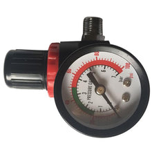 将图片加载到图库查看器，HVLP Spray Gun Air Regulator Pressure Gauge
