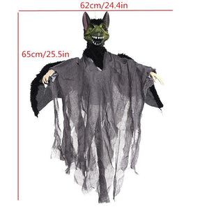 2M Big Devil Horror Halloween Hanging Ghosts Skull Skeleton Halloween Decorations Haunted House Bar Club Halloween Scary Ghosts