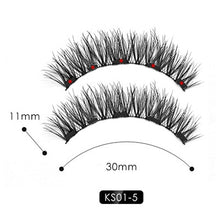 将图片加载到图库查看器，Magnetic Liquid Eyeliner &amp; Magnetic False Eyelashes &amp; Tweezer Set Waterproof Long Lasting Eyeliner False Eyelashes
