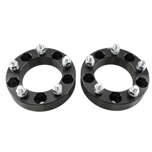 2pcs Professional Hub Centric Wheel Adapters for Dodge Ram 1500 2002-2011 Dakota 2004-2010 Durango 2005-2009 Black