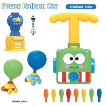 将图片加载到图库查看器，NEW Power Balloon Launch Tower Toy Puzzle Fun Education Inertia Air Power Balloon Car  Science Experimen Toy for Children Gift
