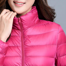 将图片加载到图库查看器，NewBang Plue Size 6xl 7XL Duck Down Jacket Women Ultra Light Down Jacket Feather Jacket Plus Women&#39;s Overcoat Windbreaker Coats
