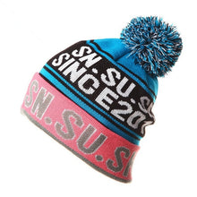 将图片加载到图库查看器，NEW Skiing Hats for Christmas  Women Warm Winter Knitting Skating Skull Cap Hat Beanies Turtleneck Caps Ski Cap Snowboard Hat
