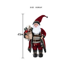 将图片加载到图库查看器，Santa Claus Doll Large 30*20cm 2020 Christmas Tree Ornament New Year Home Decoration Natal Kids Gift Merry Christmas Decorations
